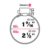 ABRAZADERA 32, 40-64MM POR PIEZA