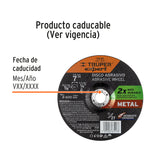 DISCO ABRASIVO P/DESBASTE 7' X 1/4'