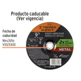 DISCO TIPO 27 DE 9' X 6.4 MM DESBASTE DE METAL, EXPERT