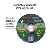 DISCO ABRASIVO P/CORTE PIEDRA 9' X 1/8'