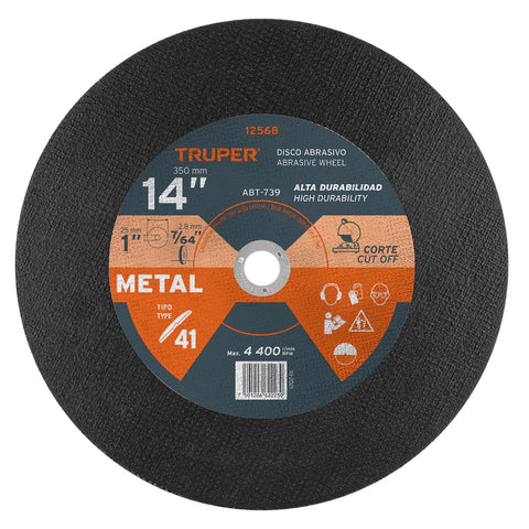 DISCO P/CORTE ALUMINIO 350X2.8X25.4 MM
