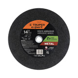 DISCO ABRASIVO P/CORTE METAL 14' X 7/64'
