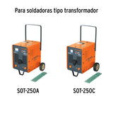 JUEGO 2 CONECTORES DE CAMBIO RAPIDO PARA SOLDADORA, TRUPER