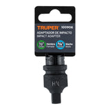 ADAPTADOR DE IMPACTO 1/2' (H) X 3/8' (M), TRUPER