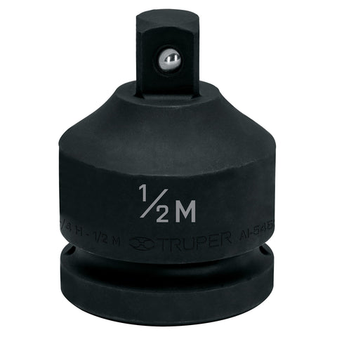 ADAPTADOR DE IMPACTO 3/4' (H) X 1/2' (M), TRUPER