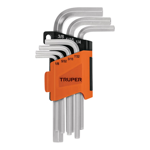 JGO 7/LLAVES ALLEN 1/16-1/4'ESTUCH/PLAST