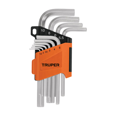 JGO 10 LLAVE ALLEN 1.5-10MM ESTUCH/PLAST
