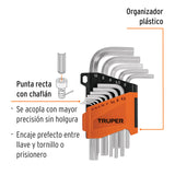 JGO 13 LLAVE ALLEN 1.2-10MM ESTUCH/PLAST