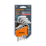 JGO 13 LLAVE ALLEN 3/64-3/8'ESTUCH/PLAST