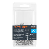 ANZUELO PARA PESCA # 9, BOLSA C/100 PIEZAS