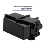 INTERRUPTOR DE 3 VIAS LINEA ITALIANA COLOR NEGRO