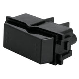 INTERRUPTOR DE 3 VIAS LINEA ITALIANA COLOR NEGRO
