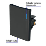 INTERRUPTOR DE 3 VIAS 3 MODULOS LINEA ESPAÑOLA