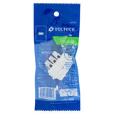 INTERRUPTOR SENCILLO CON LUZ PILOTO LINEA ITALIANA BLANCO