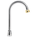 CUELLO PARA MEZCLADORA DE LAVABO, TIPO BAR,CROMO/ORO, AQUA
