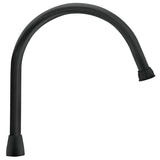 CUELLO PARA MEZCLADORA DE FREGADERO, NEGRO MATE, AQUA
