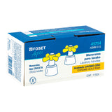 JUEGO DE 2 MANERALES DE PALANCA P/LAVABO, CROMO/ORO, AQUA