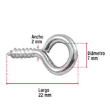 ARMELLA 17 X 40, CERRADA POR PIEZA