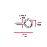 ARMELLA CERRADA 18X50MM, BLISTER C/10PZ, FIERO