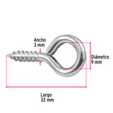 ARMELLA 18 X 50, CERRADA POR PIEZA