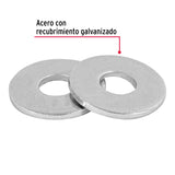 BLISTER CON 6 ARANDELAS PLANAS DE 1/2", FIERO