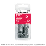 BLISTER CON 6 ARANDELAS PLANAS DE 1/2", FIERO