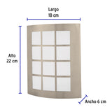 ARBOTANTE EXTERIOR DECORATIVO DE LED 15W 700LM