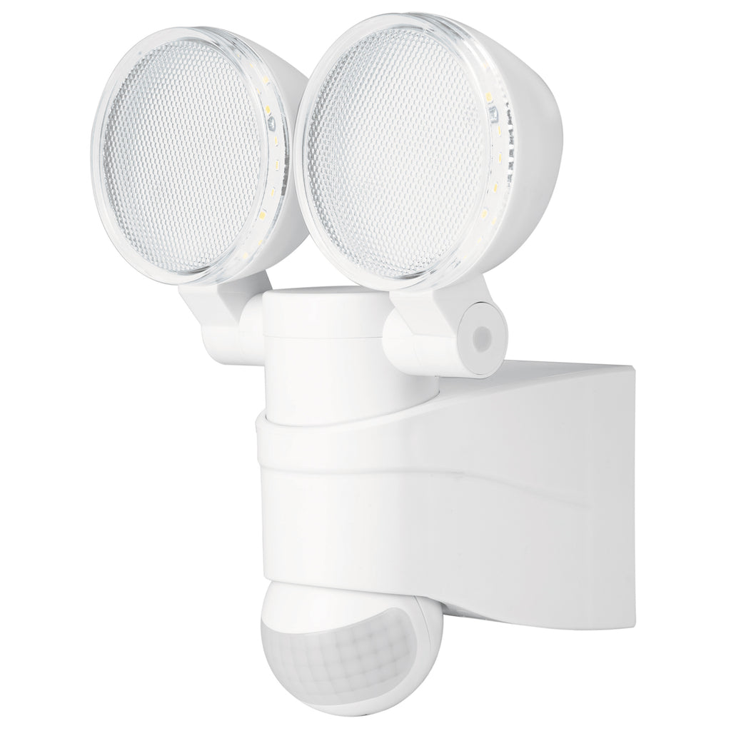 ARBOTANTE BLANCO CON SENSOR DE MOVIMIENTO LED 12W