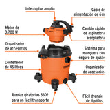 ASPIRADORA DE 12 GALONES