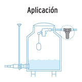 FILTRO DE POLIPROPILENO DE AGUA PARA TINACO