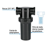FILTRO DE POLIPROPILENO DE AGUA PARA TINACO