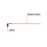AZADON JARDINERO T2000 6' MANGO 48'
