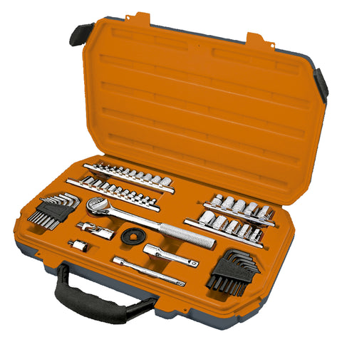 JGO AUTOCLE 3/8'C/ESTUCHE 59 PIEZAS