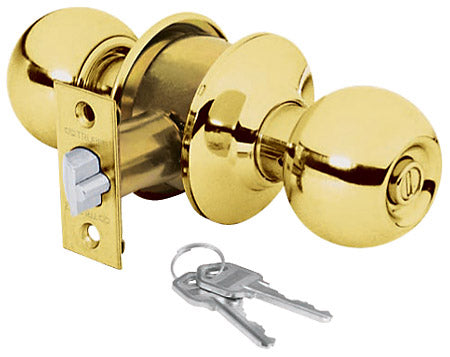 CERRAD.POMO TRUBAL P/ENTRADA LATON BRILL