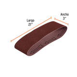 BANDA DE LIJA PARA MADERA 3X21' GRANO 36