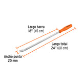 BARRA DE PALANCA DE 24', TRUPER