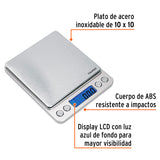BASCULA DIGITAL DE PRECISION DE BOLSILLO 500G TRUPER