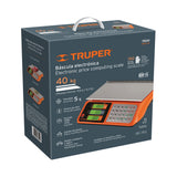 BÁSCULA ELECTRÓNICA MULTIFUNCIONES CAPACIDAD 40 KG