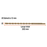 BROCA PARA CONCRETO 13 X 300 MM, TRUPER