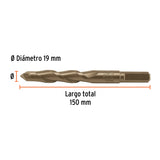 BROCA PARA CONCRETO 19 X 150 MM, TRUPER