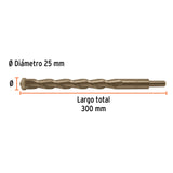 BROCA PARA CONCRETO 25 X 300 MM, TRUPER