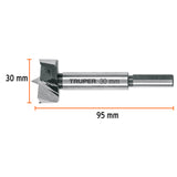 BROCA FORSTNER 30MM PARA MADERA TRUPER