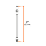 EXTENSION FLEXIBLE DE 12' CON BOQUILLA