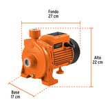 BOMBA PARA AGUA CENTRIFUGA 1/2HP