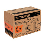 BOMBA CENTRMFUGA PARA AGUA DE 3/4 HP, TRUPER