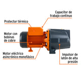 BOMBA ELECTRICA PARA AGUA TIPO JET 1/2HP TRUPER