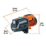 BOMBA ELECTRICA PARA AGUA TIPO JET 1/2HP TRUPER