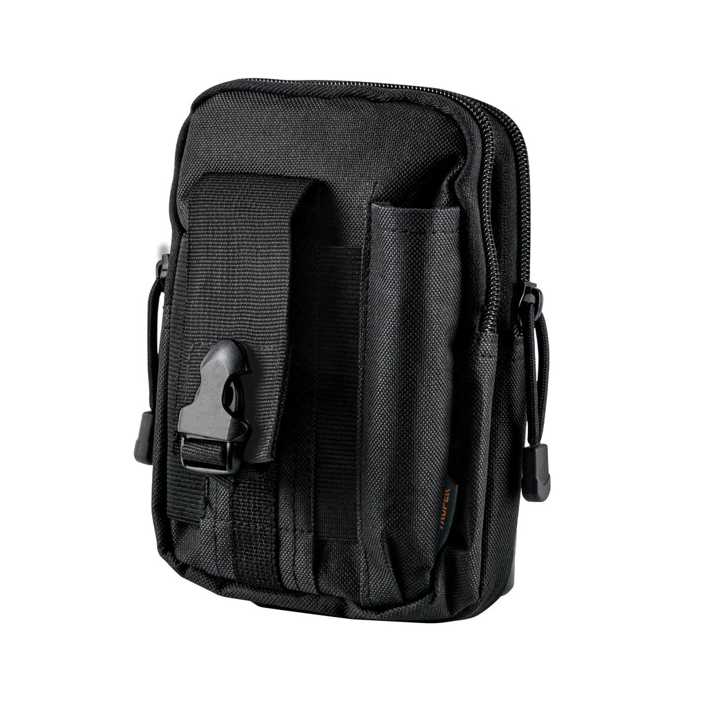 BOLSO TACTICO NEGRO PARA CINTURSN, TRUPER