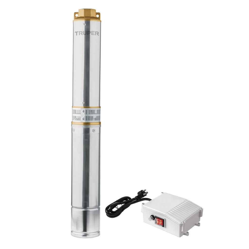 BOMBA SUMERGIBLE TIPO BALA PARA AGUA LIMPIA 1 HP