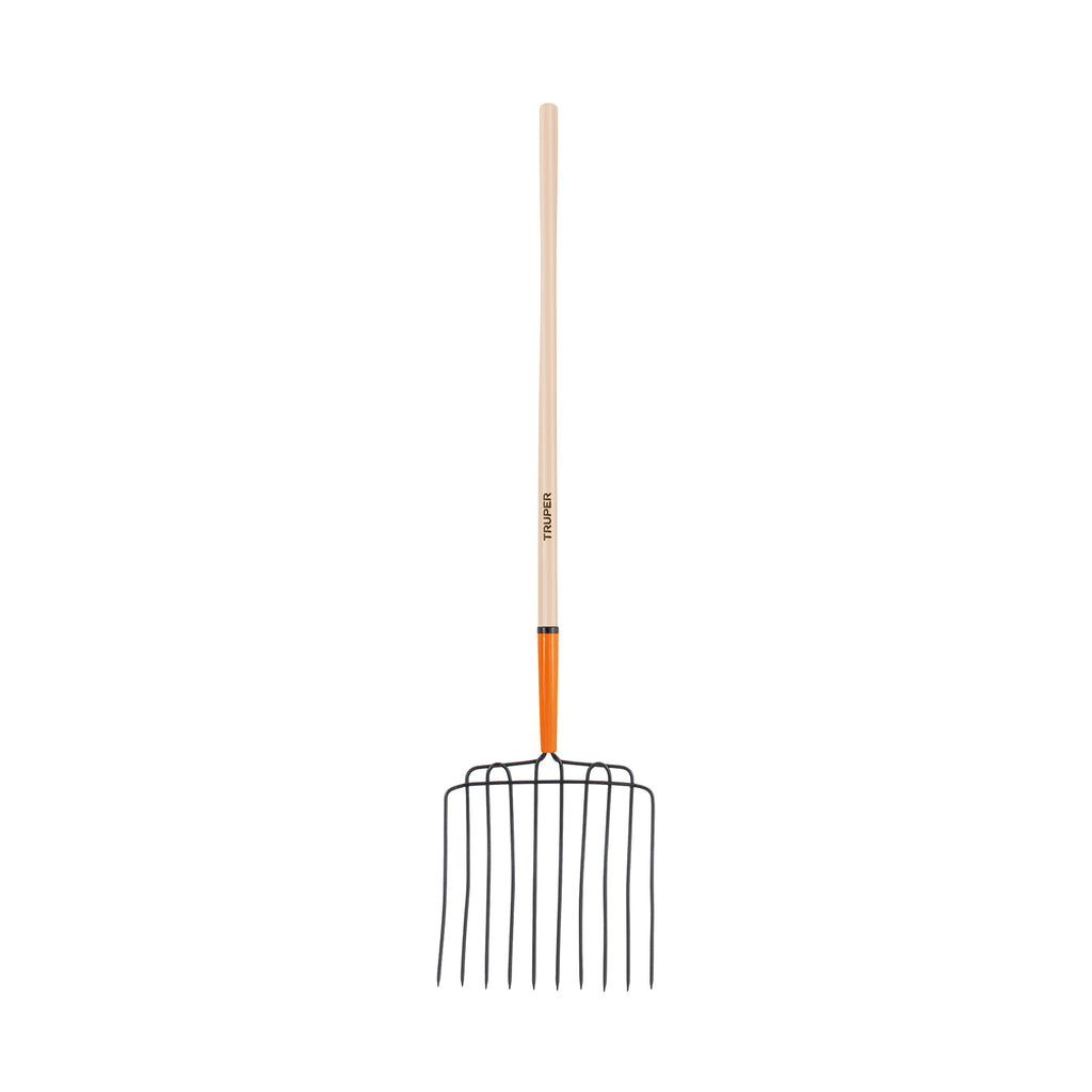 BIELDO PARA ESTIIRCOL 10 DIENTES, MANGO 48', TRUPER